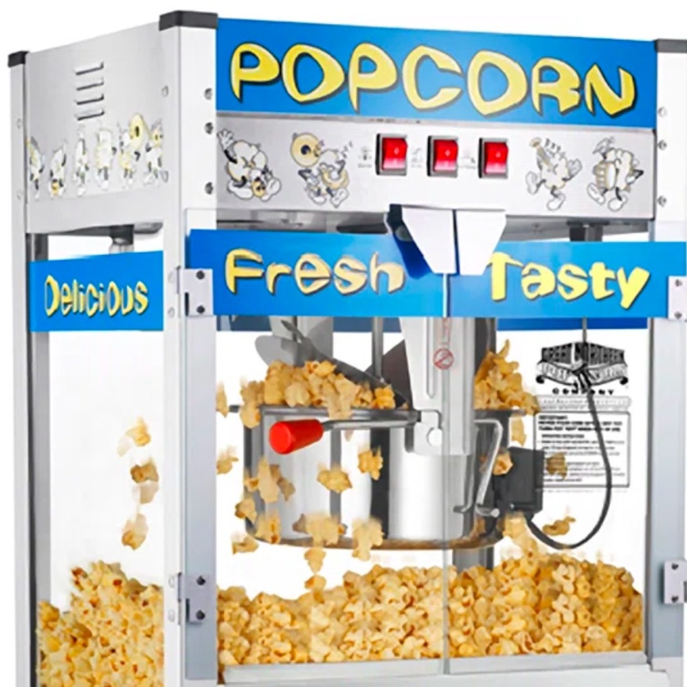 Great Northern Popcorn, Pop Heaven Popcorn Machine. 12oz Stainless -Steel Kettle